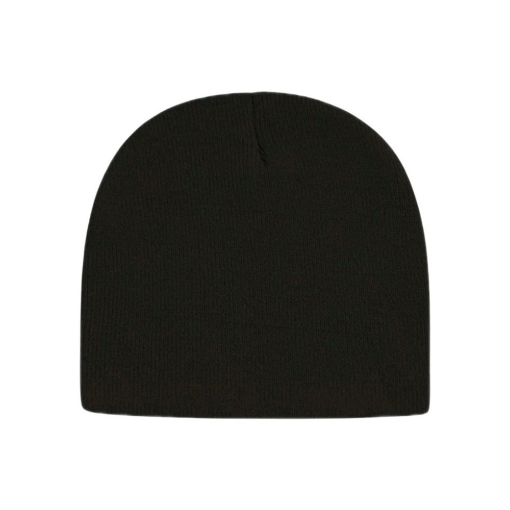 UNISEX Beanie | 100% Acrylic Yarn BLACK #61-66